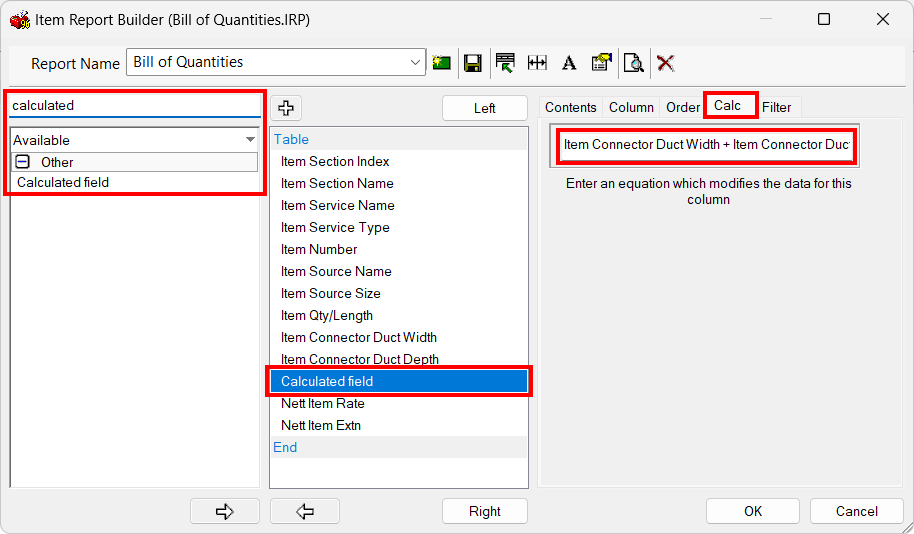 How to show the linear length of a Canvas connection on Fabrication reports