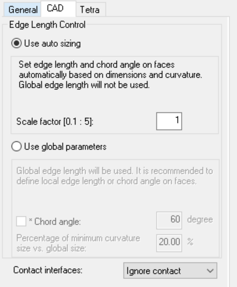 Controlling the Mesh Size Using Attributes