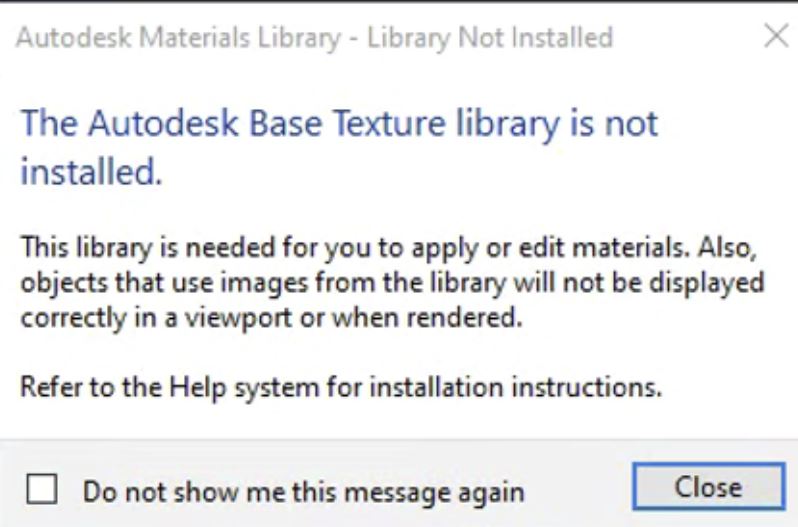 Material tab in FBXExport is greyed out in Civil 3D
