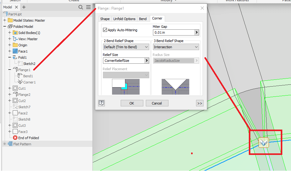 Bend creates too many issues in Inventor sheet metal