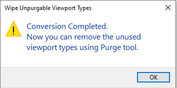 Unused viewport types are unable to be purged in Revit
