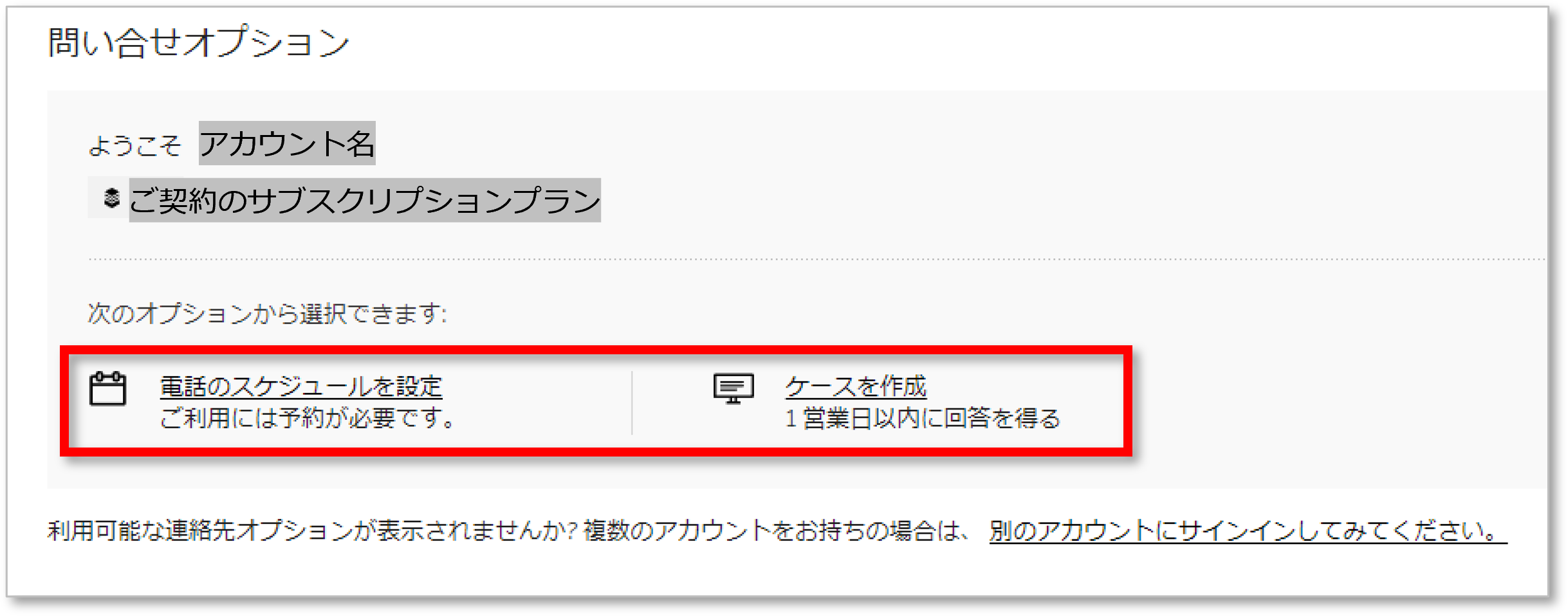 技術サポートへの問い合わせ方法