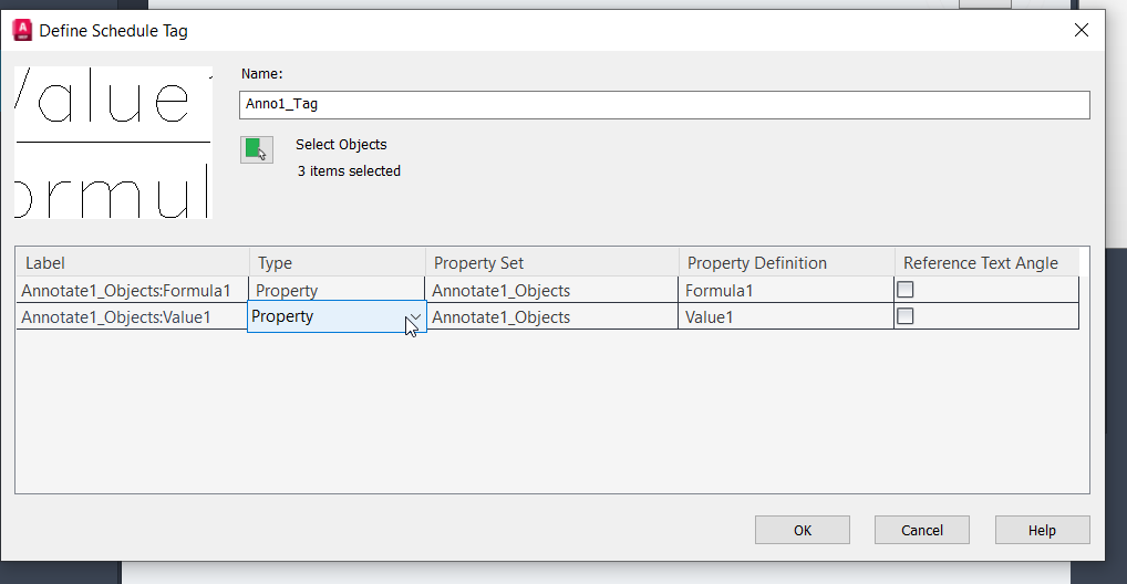 To use conditional statements in formulas for annotation with leader in