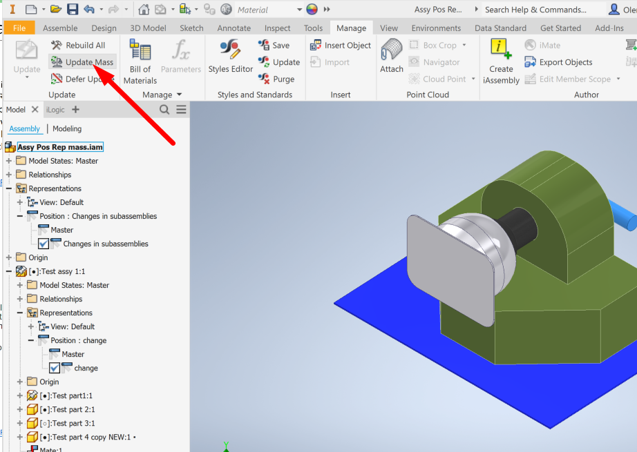 mass-of-the-assembly-in-inventor-drawing-displays-as-n-a-after-changing-positional