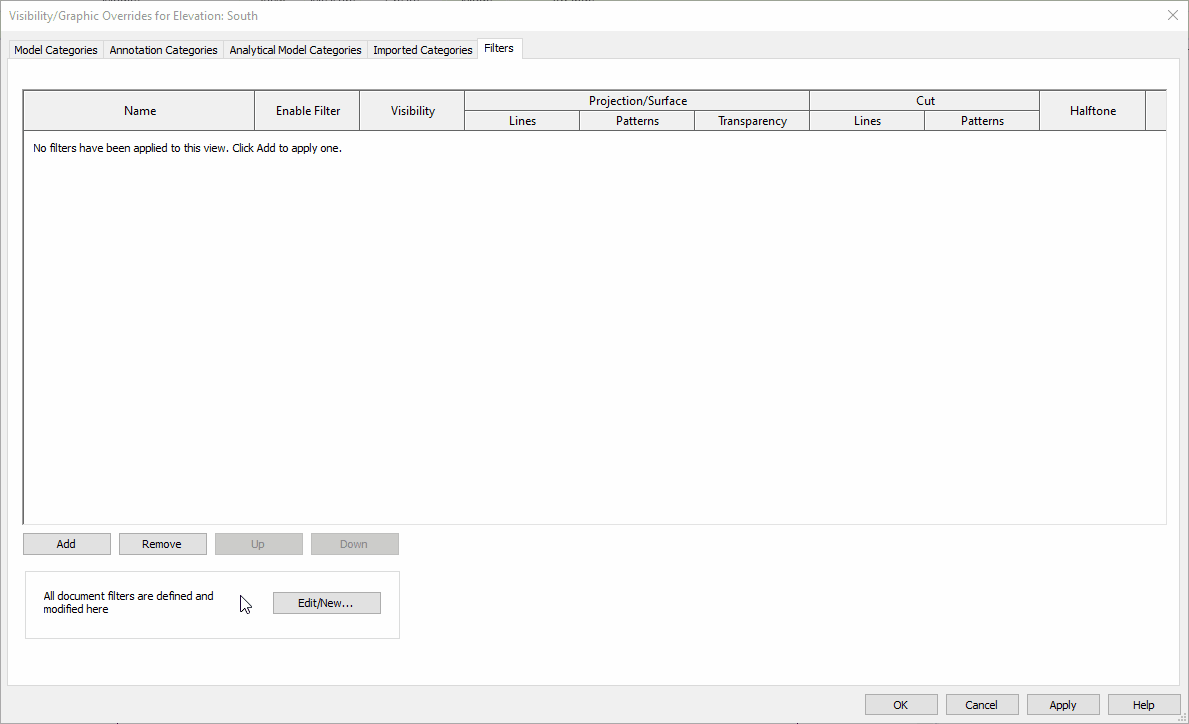 Shadows are not displayed through the Filled region with deselected Masking in Revit