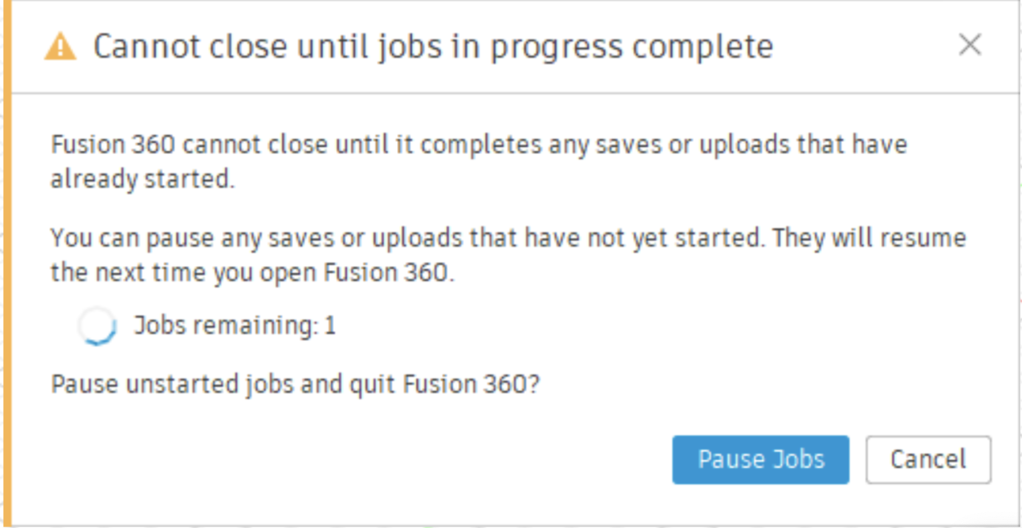 Initialization failure while opening or saving a design with