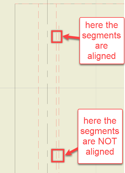 Hidden lines visualization scale depending on the length of the lines ...