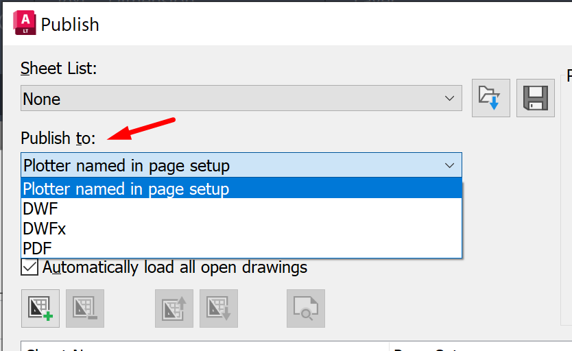 How To Publish Multiple Drawings Batch Plot To Pdf In Autocad