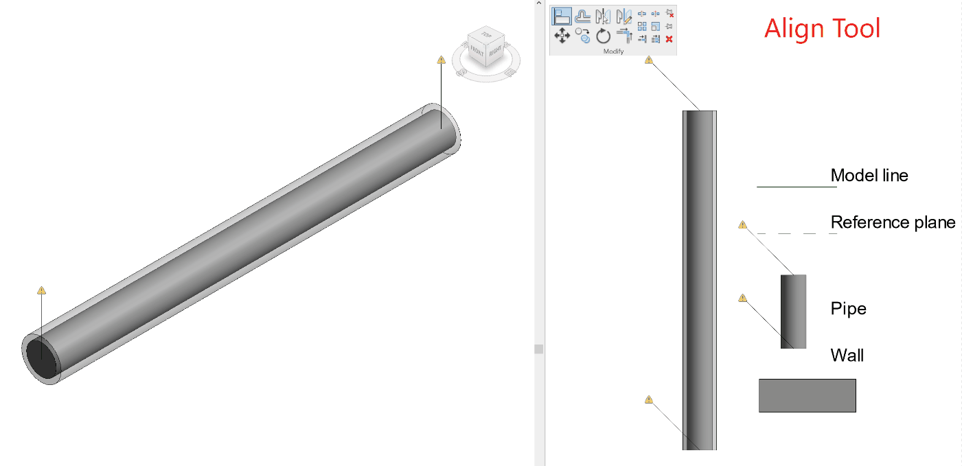 How to add insulation on only part of a pipe or duct segment in Revit
