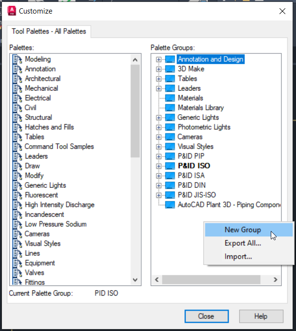 Comment créer des palettes d'outils personnalisées pour un espace de