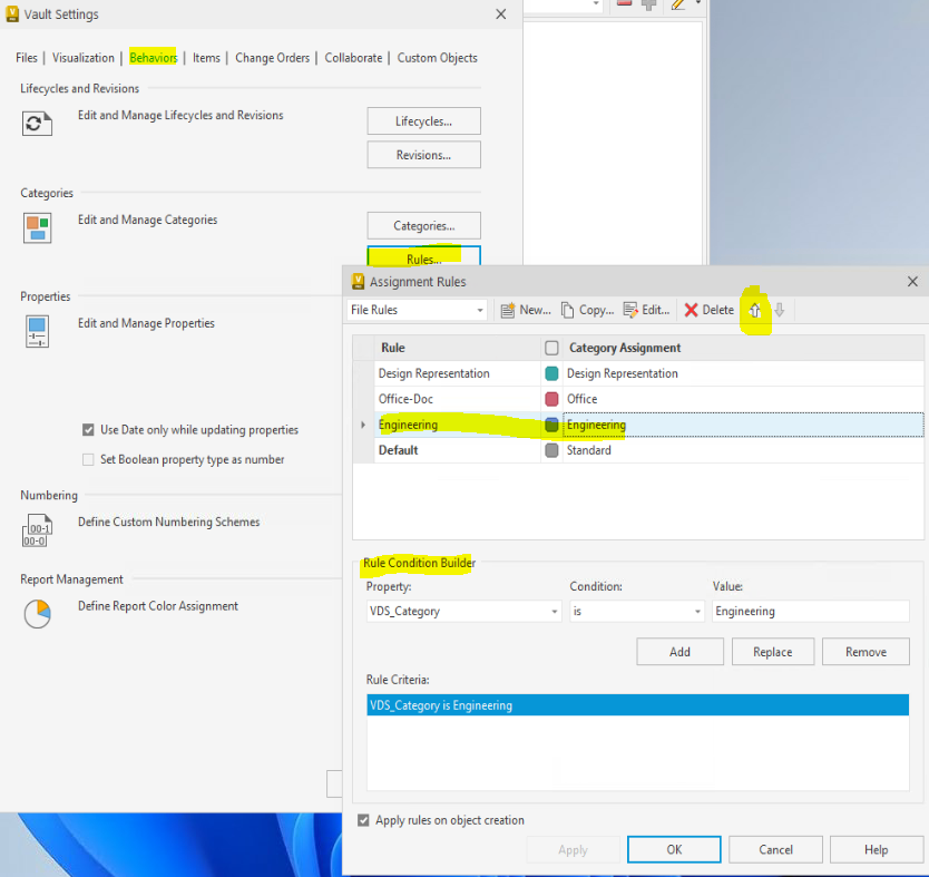 Come configurare Data Standard (=VDS) per l'assegnazione corretta della