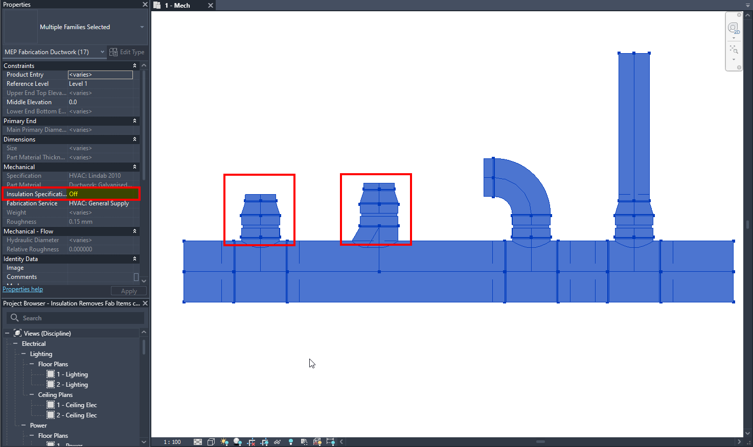 Fabrication parts are removed when editing their Insulation in Revit