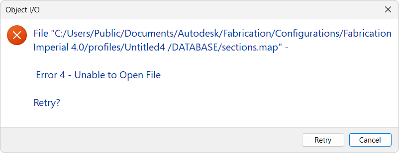 "Unable To Create Folder - The System Cannot Find The Path Specified ...