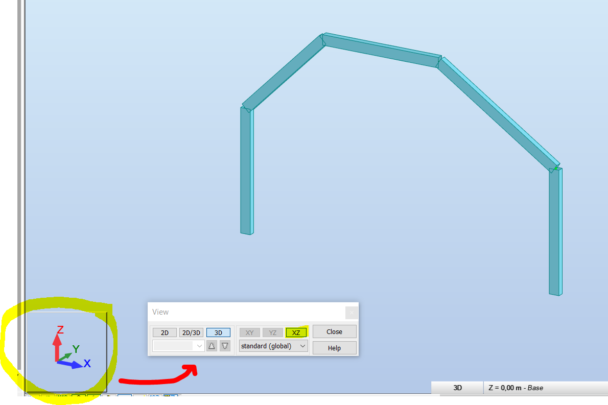 Projection selected in Projection View dialog does not correspond to presented structure view in ...