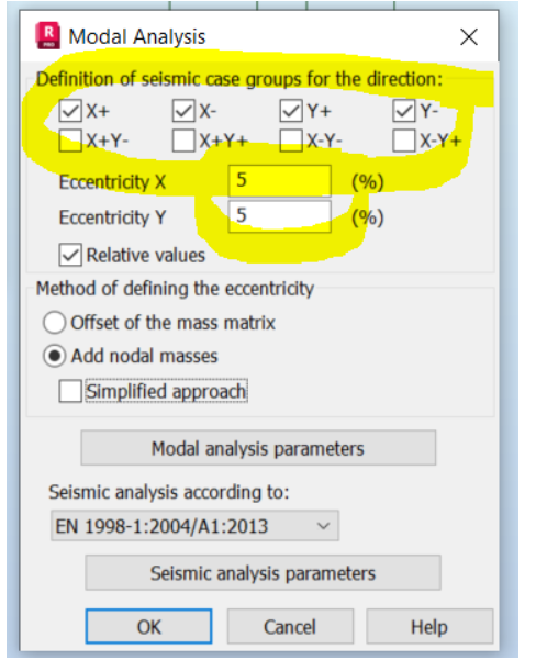 Is it possible to generate seismic load cases with all necessary ...
