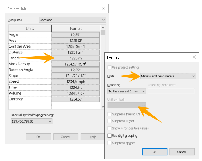Snaps settings are lost in Revit after closing the project