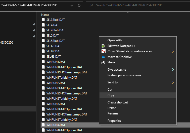 "Error 6: File not Found" when attempting to open a run, network, or ...