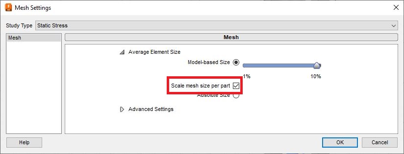 Static Stress Simulation hangs or stops during solve in Autodesk Fusion