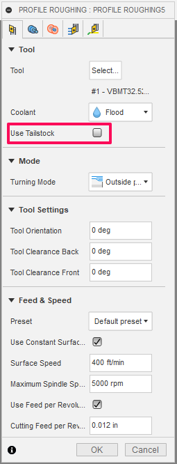 How to produce tailstock M21 code for Haas machines in Fusion