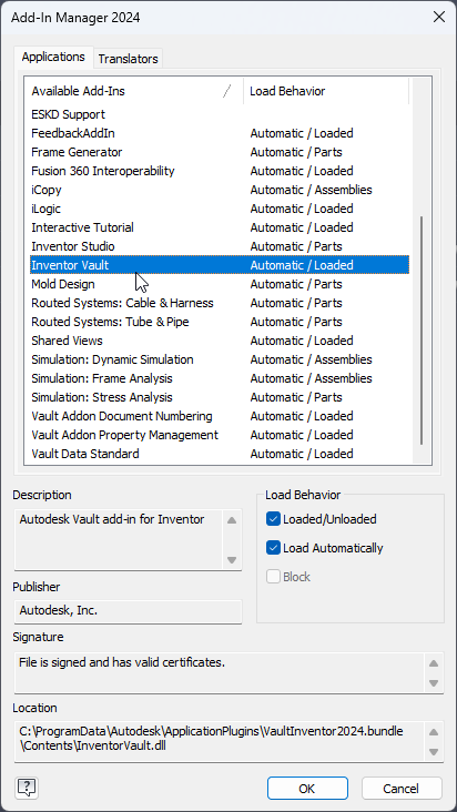 La Cinta De Opciones De Autodesk Vault En Autodesk Inventor Desaparece