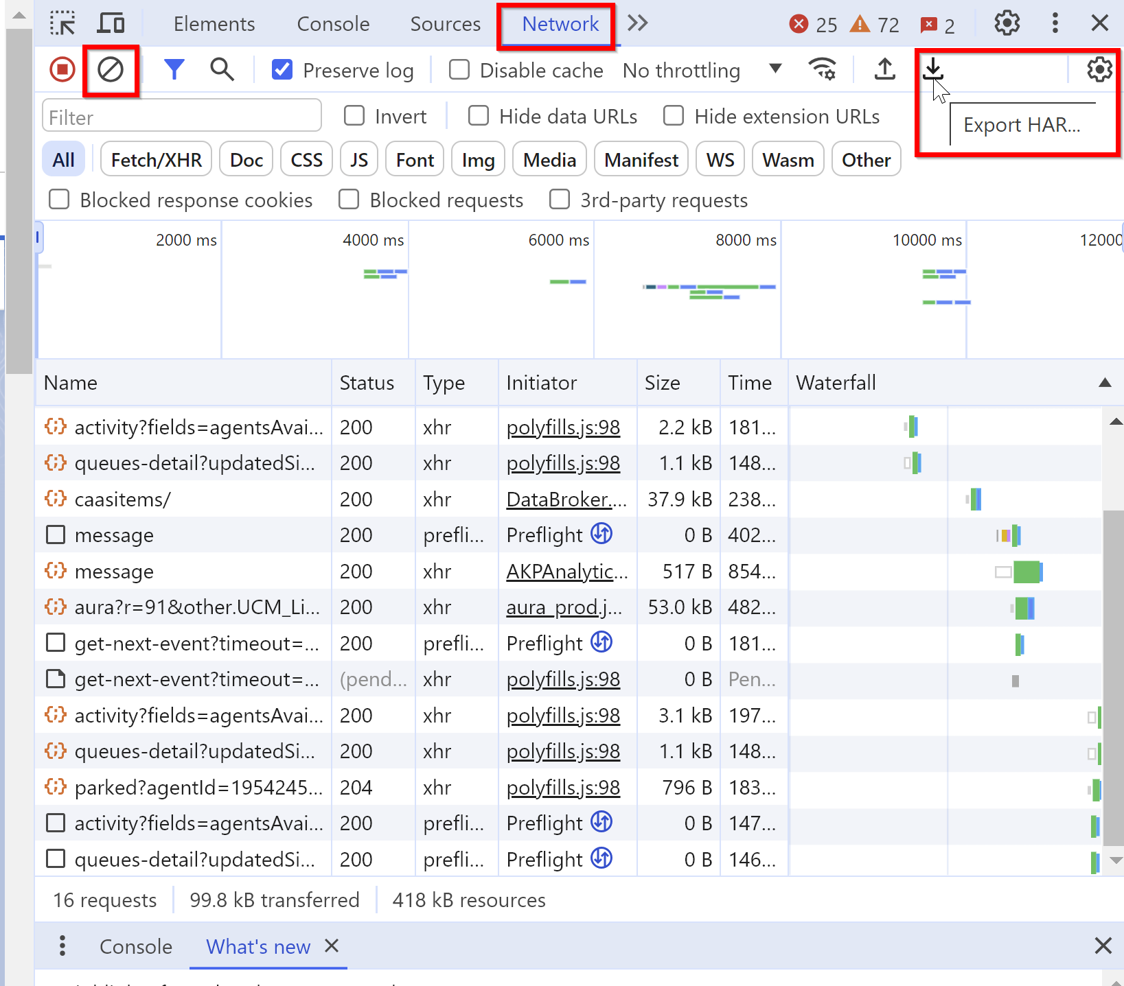 Come Ottenere I File Di Archivio Har Per Registrare I Problemi Di Prestazioni Del Server 8829