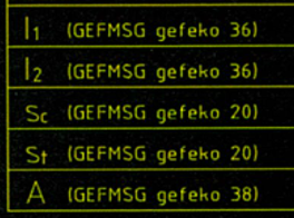 断面二次モーメントの表の単位が、「GEFMSG XXXX」と表示される