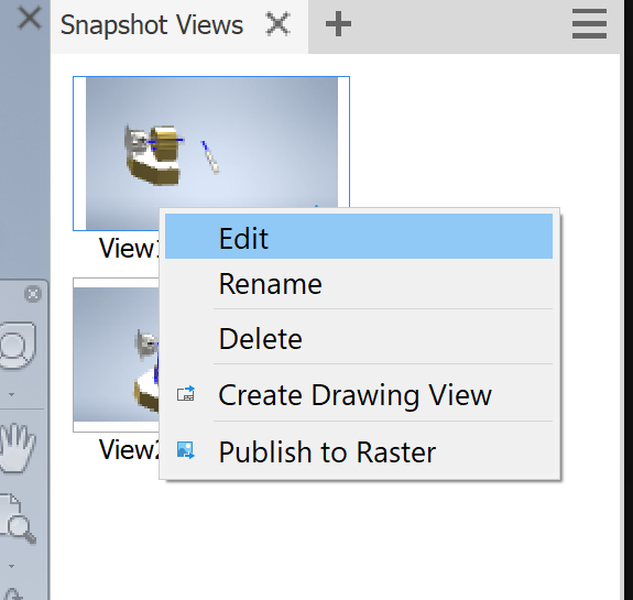 After editing snapshot the IPN Presentation not updating in the camera