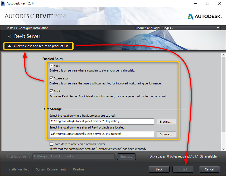 How to access and install old versions of Revit Server?