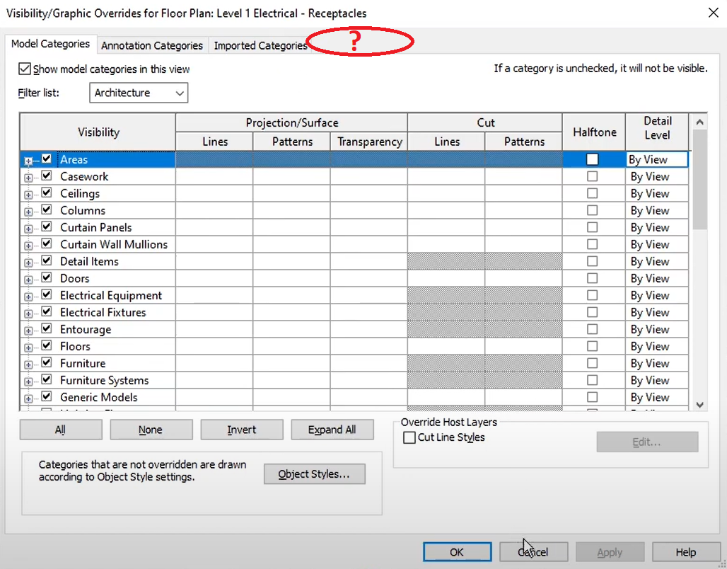 Unable to find Filters in Revit LT