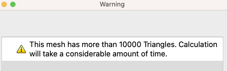 more than 10000 traingles
