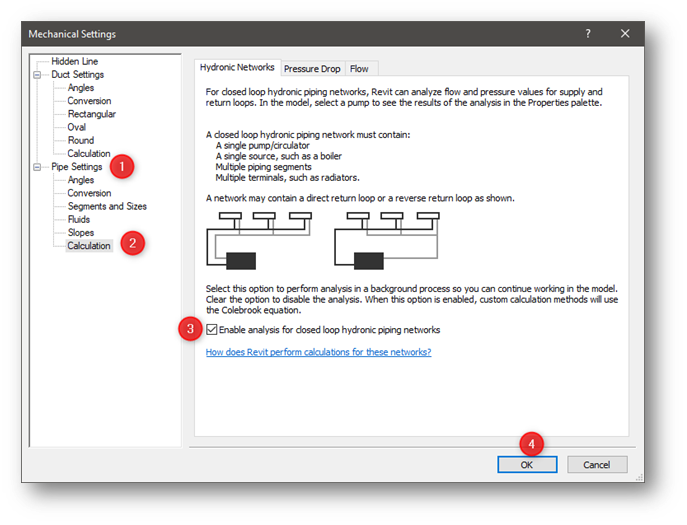 ¿Por qué no es posible "añadir separación" a la red de tuberías en Revit?
