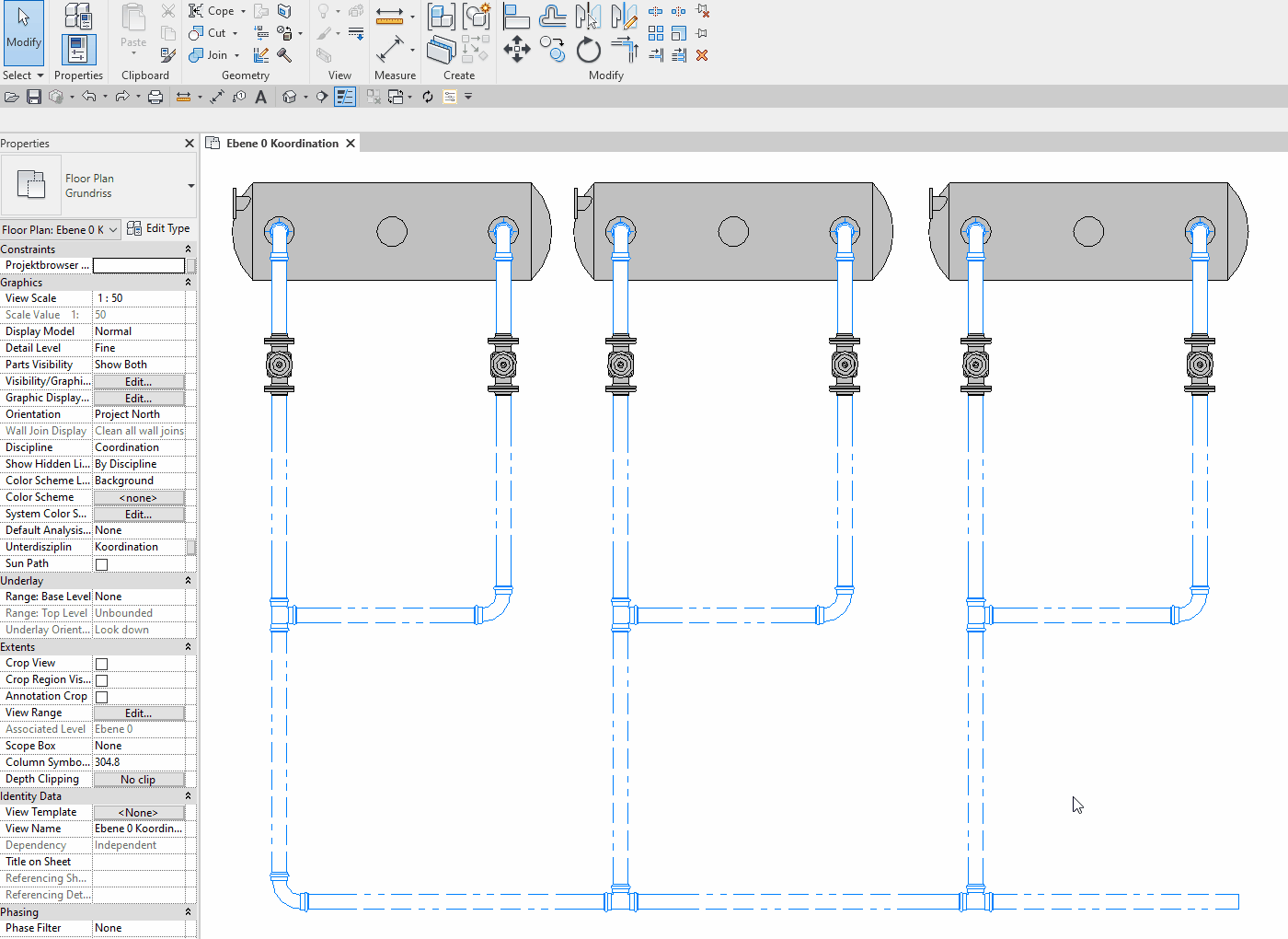 why-is-it-not-possible-to-add-separation-to-piping-network-in-revit