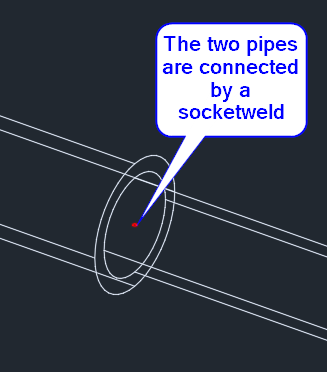 Reducers are not placed when connecting pipes of different sizes in ...