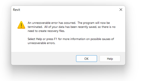 "An unrecoverable error has occurred" message while transferring ...