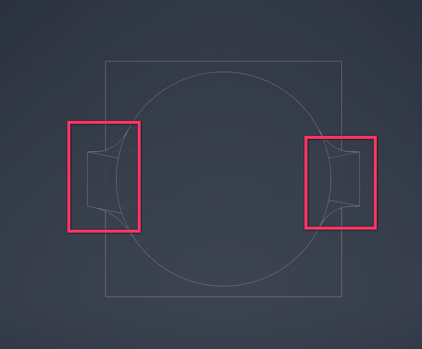 Loft command giving asymmetric output for rectangle and circle in Inventor