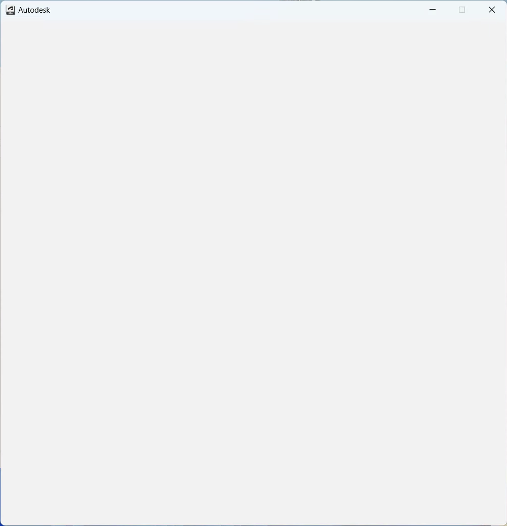 Autodesk 桌面应用程序（ADA） 在启动后显示黑屏或白屏
