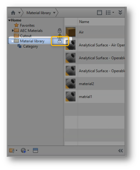 Revit material library hosted on Autodesk Construction Cloud (ACC 