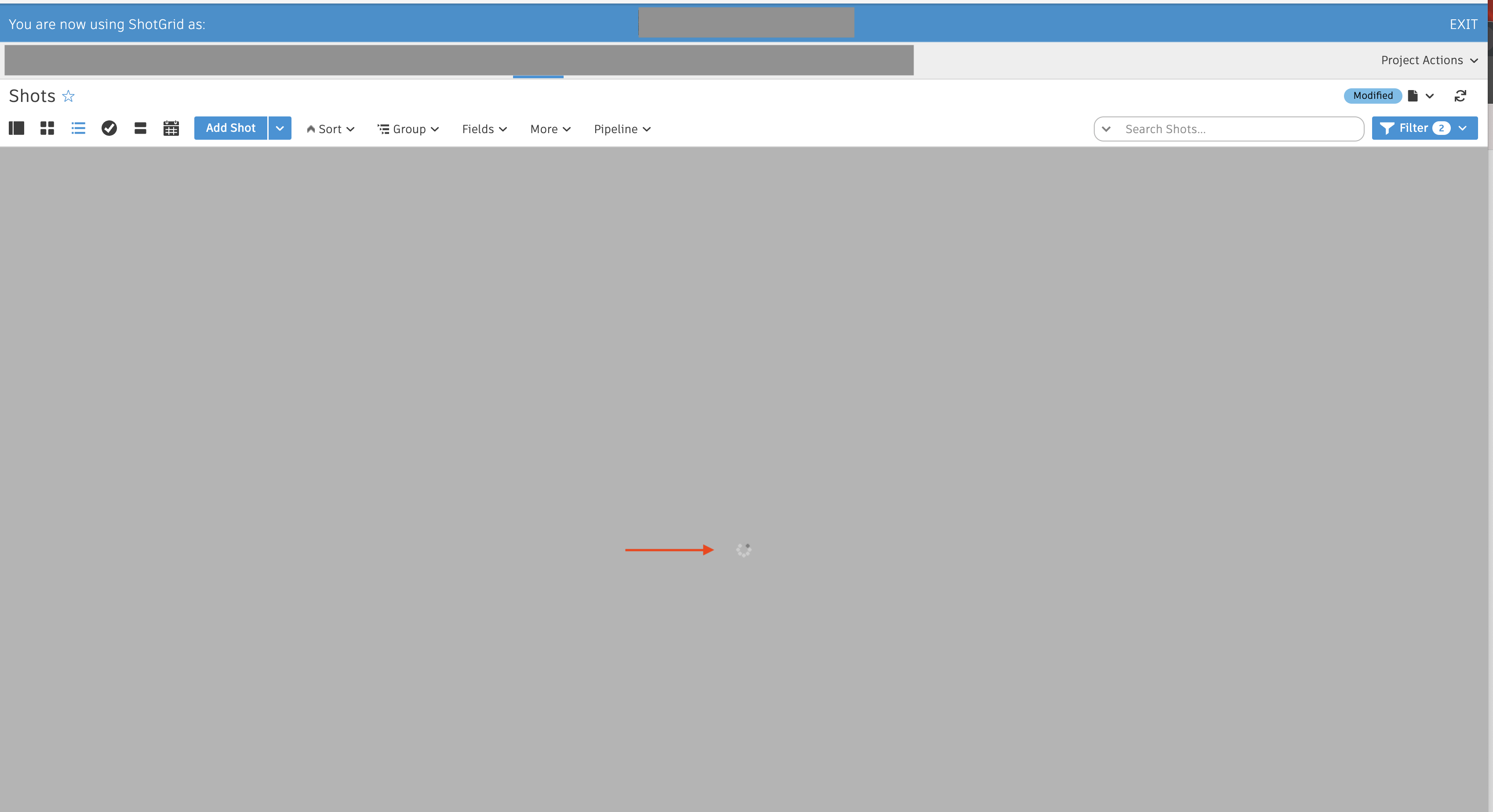 Page does not load and cannot revert page to default in Flow Production ...