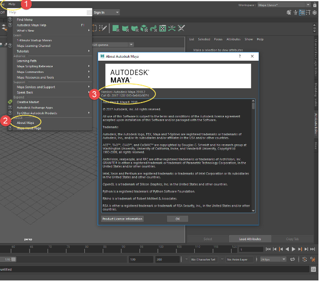 Frequent crashing in Maya shortly after startup or when using the program