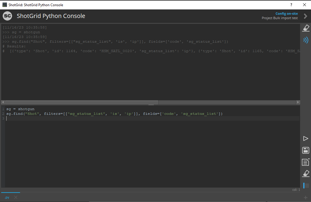 "NameError name 'shotgun api3' is not defined" appears in ShotGrid Toolkit