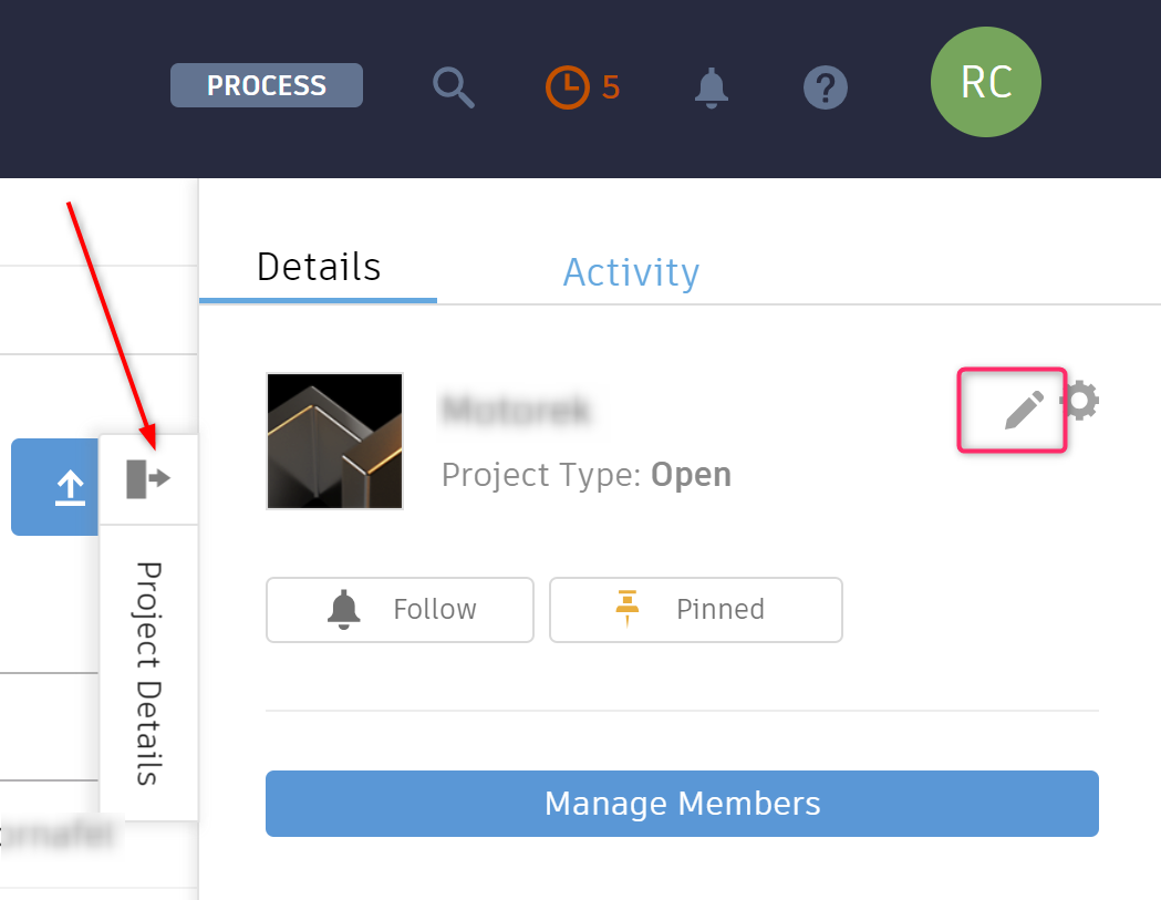 How to rename a project/folder/file in Fusion
