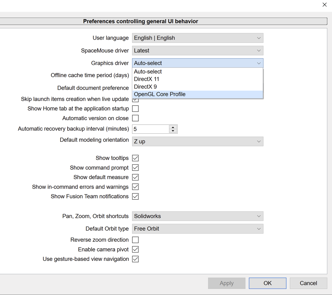 The size of text in dimension labels and text in the popup window ...