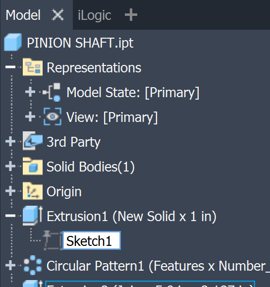 Sketch name cannot be renamed to the standard name in an Inventor part