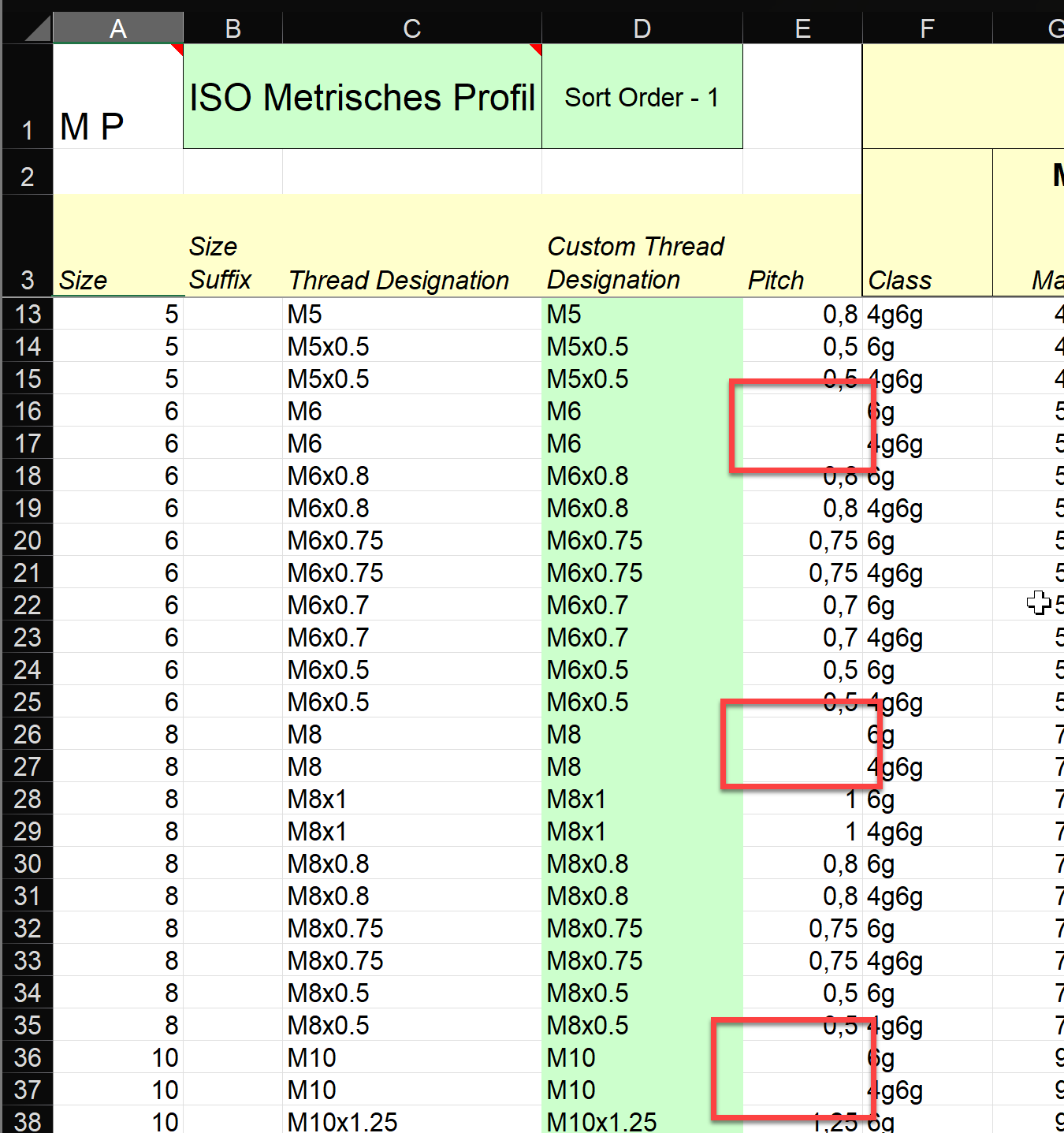 Texture of hole thread is not shown correctly in Inventor