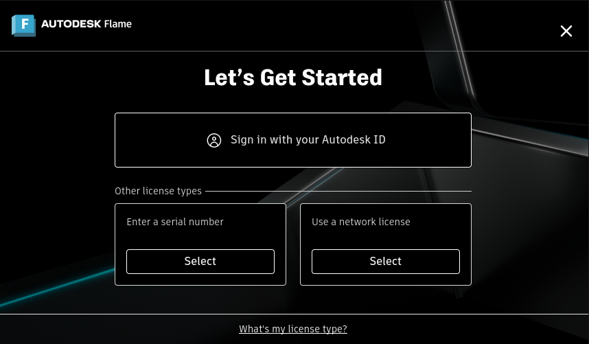 Linux Flame 2025を起動するとこれまでとサインインの方法が違います