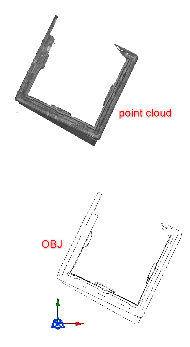 ReCap の[スキャンからメッシュ]への OBJ の位置が Revit のソース点群と異なる