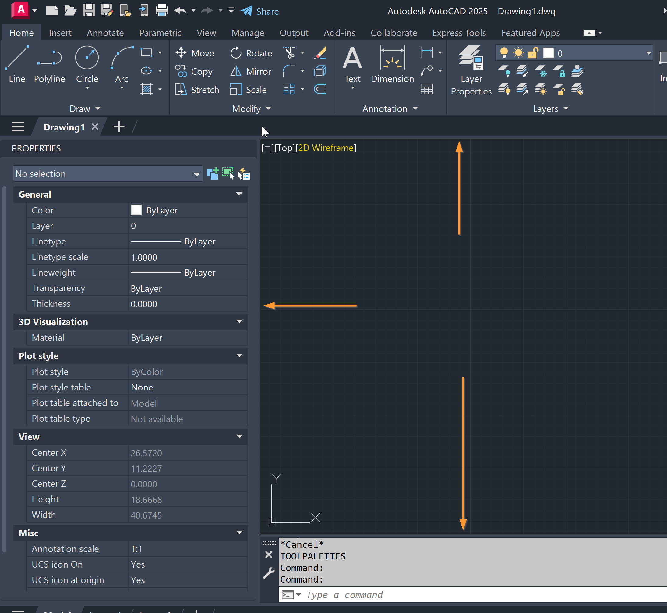 Opening first drawing file will display a white frame around model ...