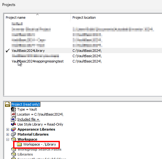 Inventor library files remain out of date and show red dots Vault ...
