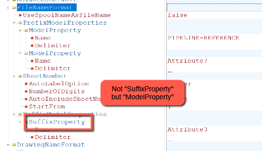 When configuring the AutoCAD Plant 3D isometric file name, the suffix ...