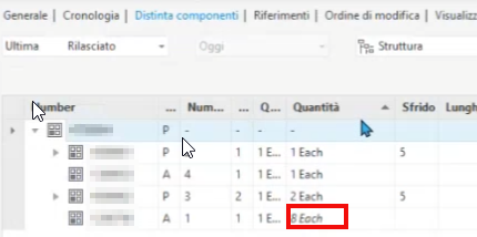 Quantity in Vault Item Bill of Materials does not match Quantity from ...